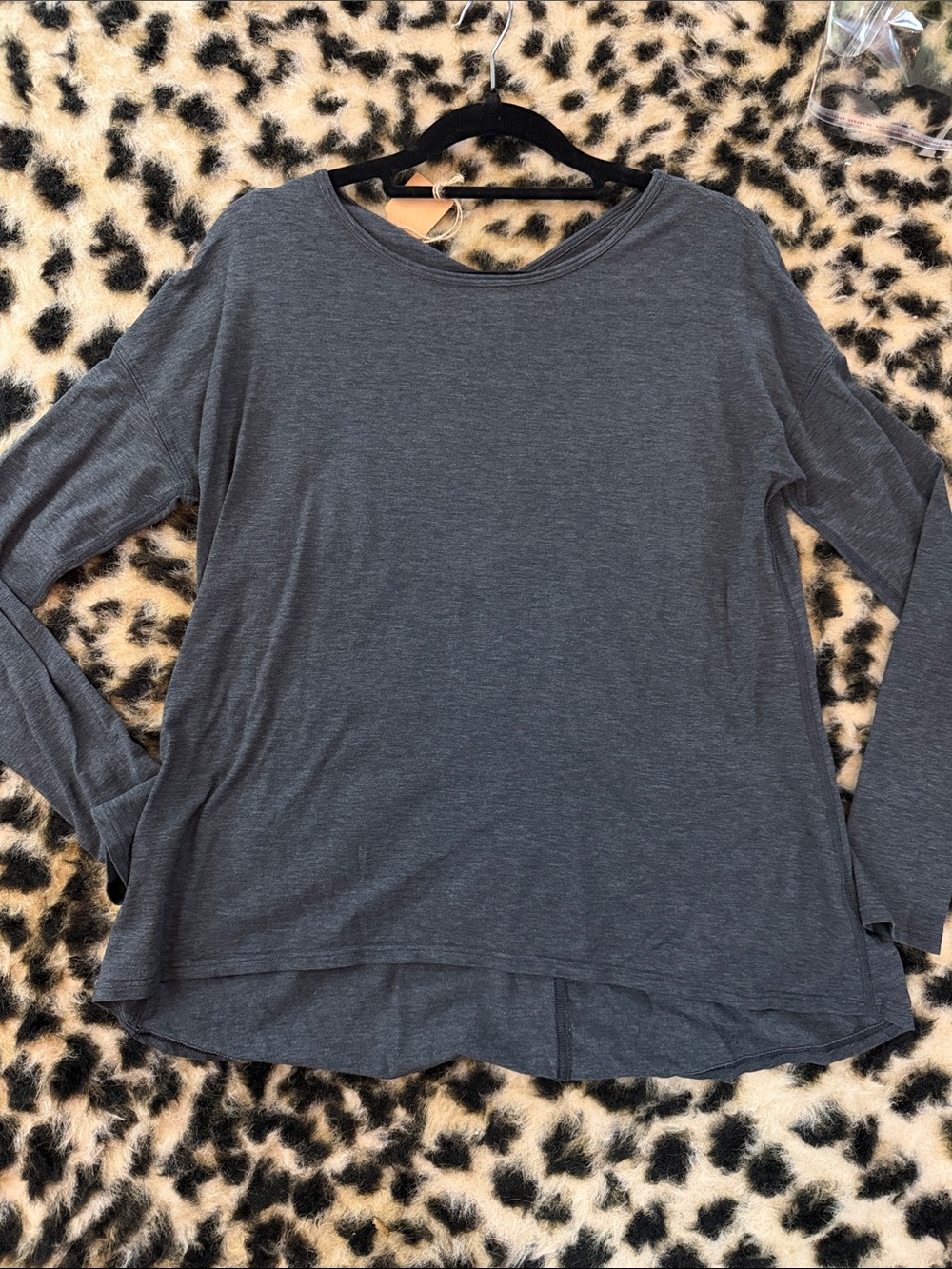 Lululemon Comfort Stretch Long Sleeve Top - Gray